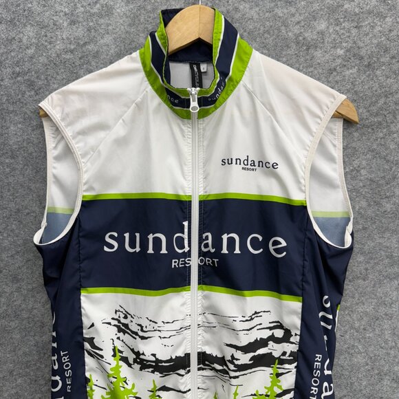 DNA Cycling Vest Women's Windstopper, Made in Italy, Green Black White, Size S - Picture 2 of 11